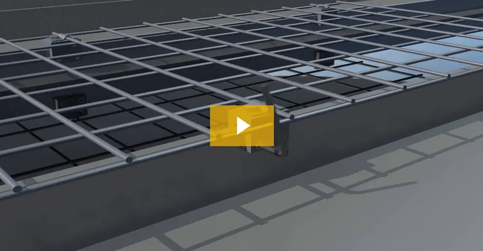 Fibergrate Skylight Guards Animation